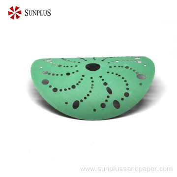 Multi-Holes Sandpaper Green PET Film Sand Paper